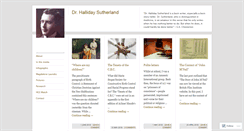 Desktop Screenshot of hallidaysutherland.com
